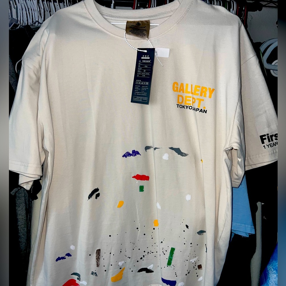 Gallery Dept Men’s T-shirt size Large (oversized)